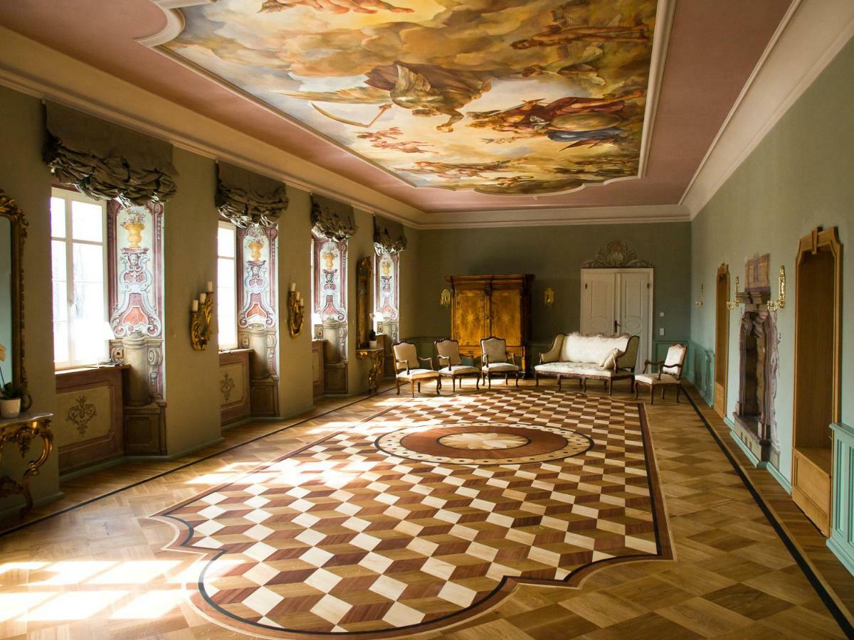 Palac Pakoszow Schlosshotel Wernersdorf Jelenia Gora Ngoại thất bức ảnh The Green Hall